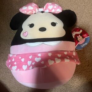 Squishmallow Minnie Mouse 🩷🖤🤍🩷🖤